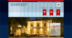 Desktop Screenshot of gastronomie-puetter.de